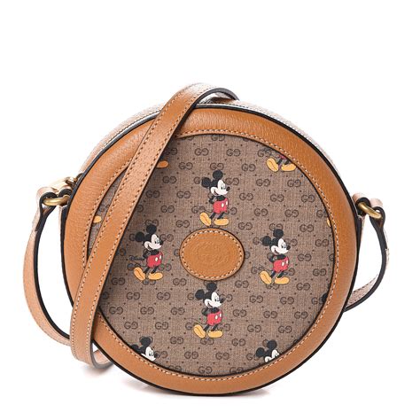 gucci mickey mouse shoulder bag